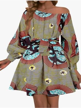 Giovacker women’s African print dress